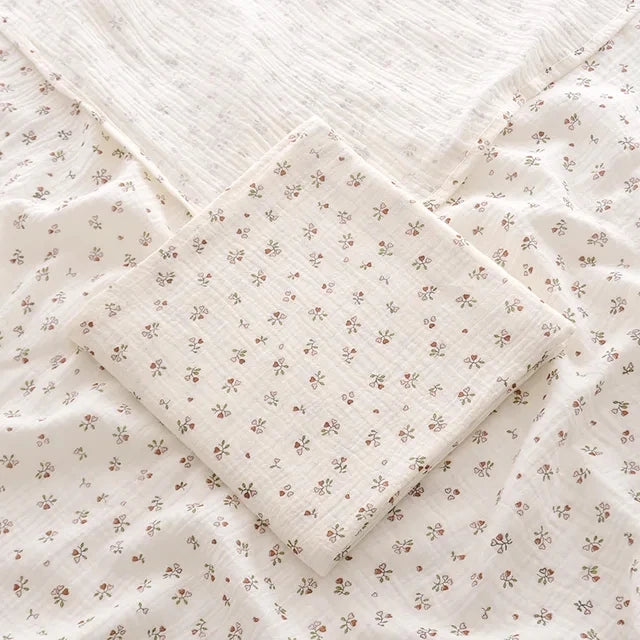 Variant image for BabyLuxe Wickeldecke aus Baumwolle Muslin 100x100 cm, Atmungsaktiv & Nachhaltig-3