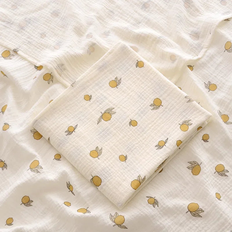 Variant image for BabyLuxe Wickeldecke aus Baumwolle Muslin 100x100 cm, Atmungsaktiv & Nachhaltig-6