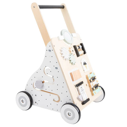 Montessori Baby und Kinder Walker Beschäftigungsspielzeug Holzspielzeug