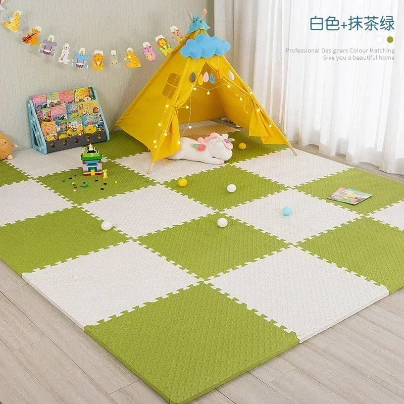 Variant image for Montessori Spielmatte Baby - Weiche Schaumstoff-Puzzle Matte für Motorik und Lernen, 30x30cm-44