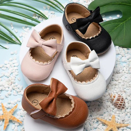 Nachhaltige Lauflernschuhe aus PU für Babys - Rutschfest, bequem und ideal für Neugeborene 1