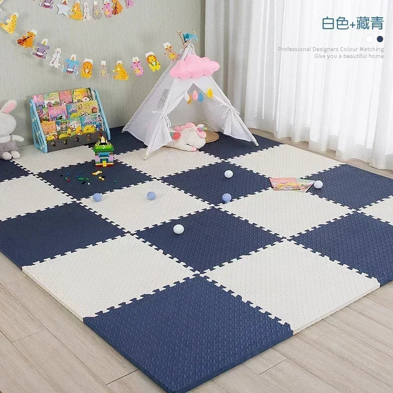 Variant image for Montessori Spielmatte Baby - Weiche Schaumstoff-Puzzle Matte für Motorik und Lernen, 30x30cm-32