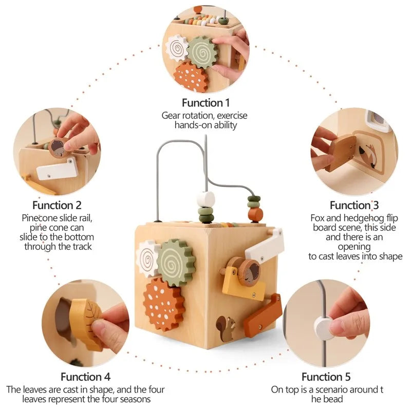 Montessori Aktivitätswürfel