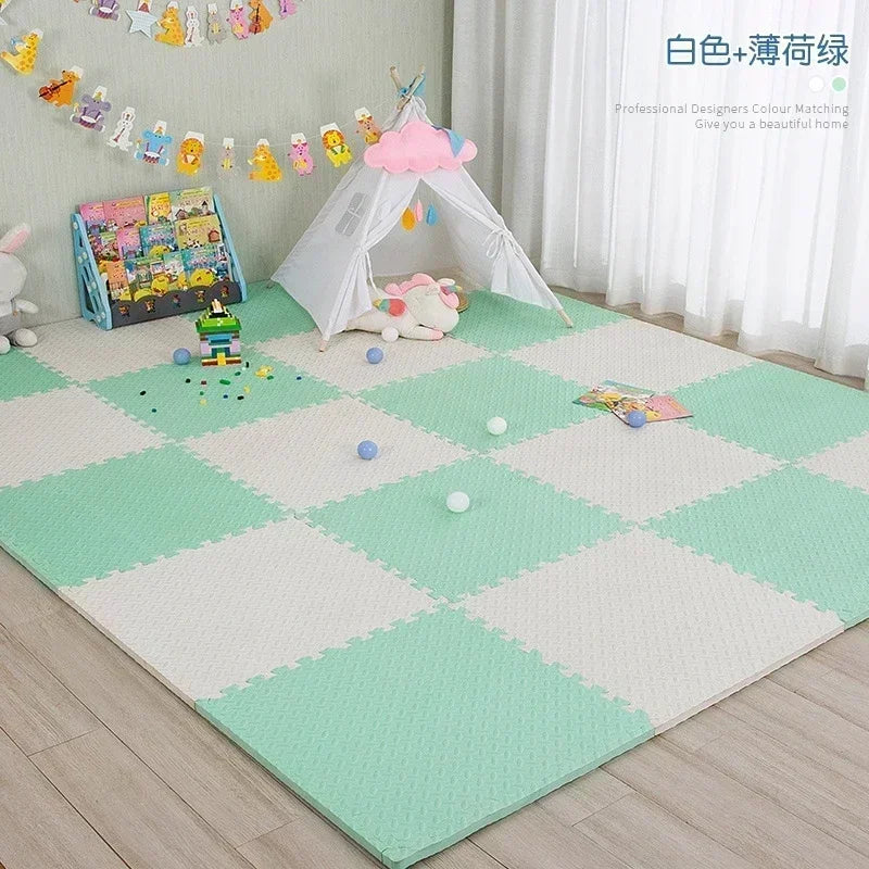 Variant image for Montessori Spielmatte Baby - Weiche Schaumstoff-Puzzle Matte für Motorik und Lernen, 30x30cm-66