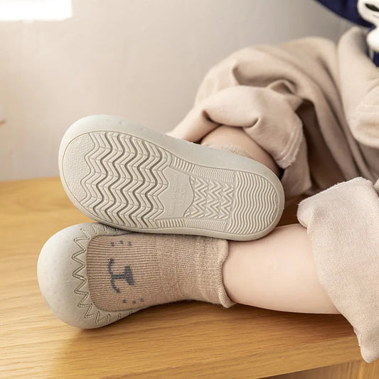 Nachhaltige Babyschuhe aus Baumwolle – Rutschfeste Socken für Neugeborene und Kleinkinder 1