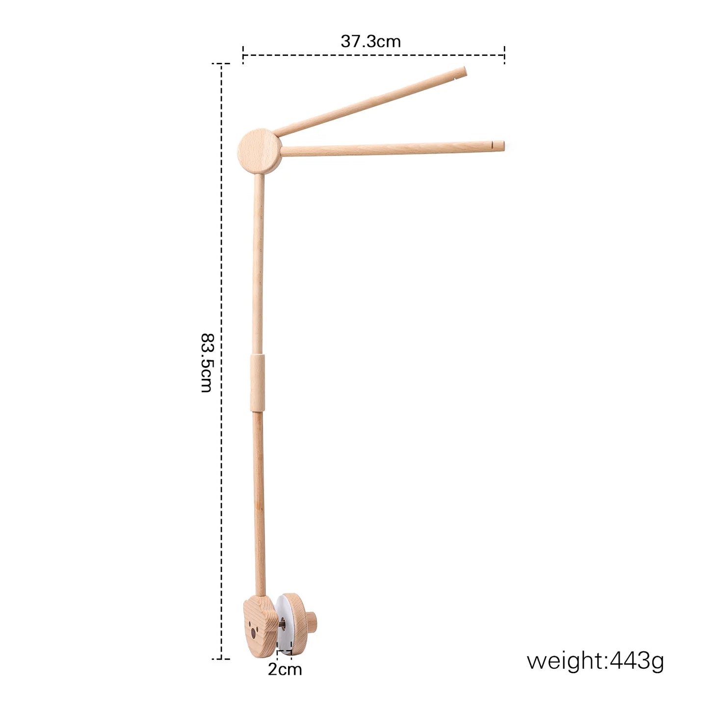 Montessori Mobilee Set aus Holz für Babybett