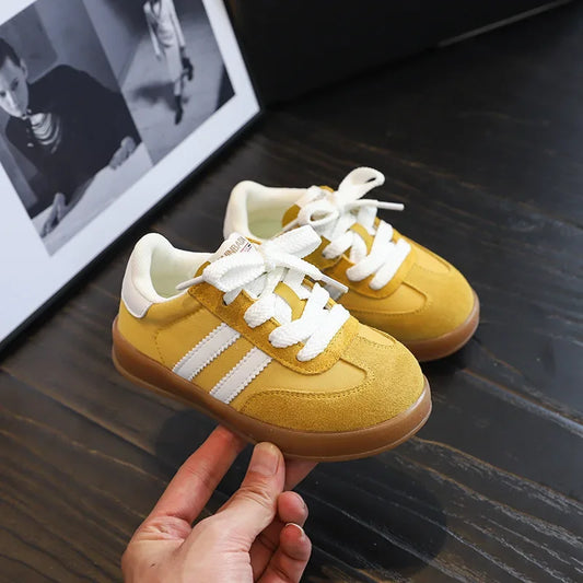 Bunte Kinderschuhe Aus Samt - Bequeme Trainingsschuhe Für Kinder, Atmungsaktiv & Stylisch 2