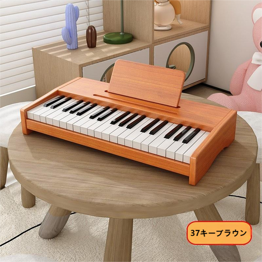 Montessori tragbares Keyboard Klavier Spielzeug für Kinder zum Musikverständnis